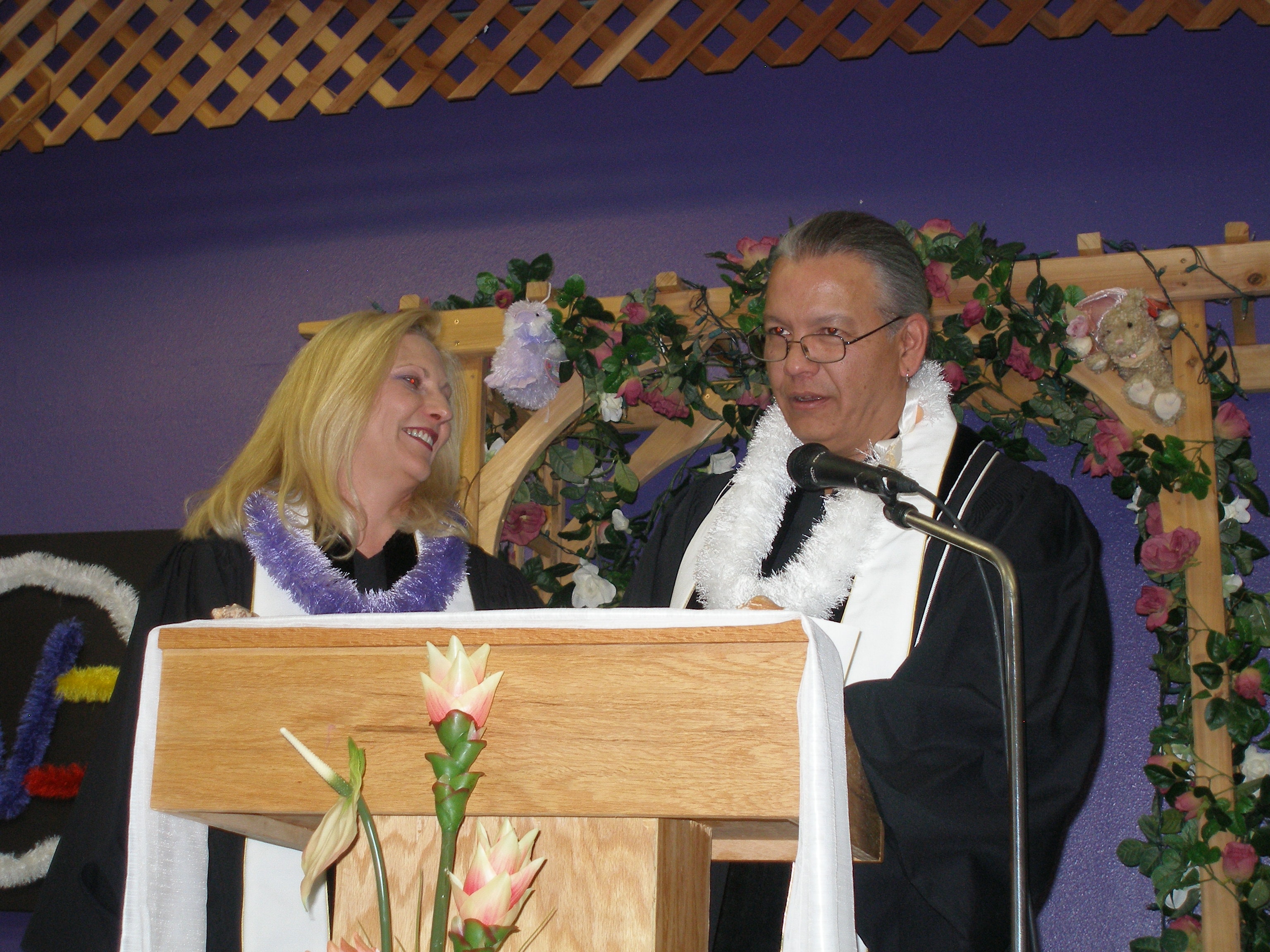 Rev. Lynn Tucker ordination ceremony