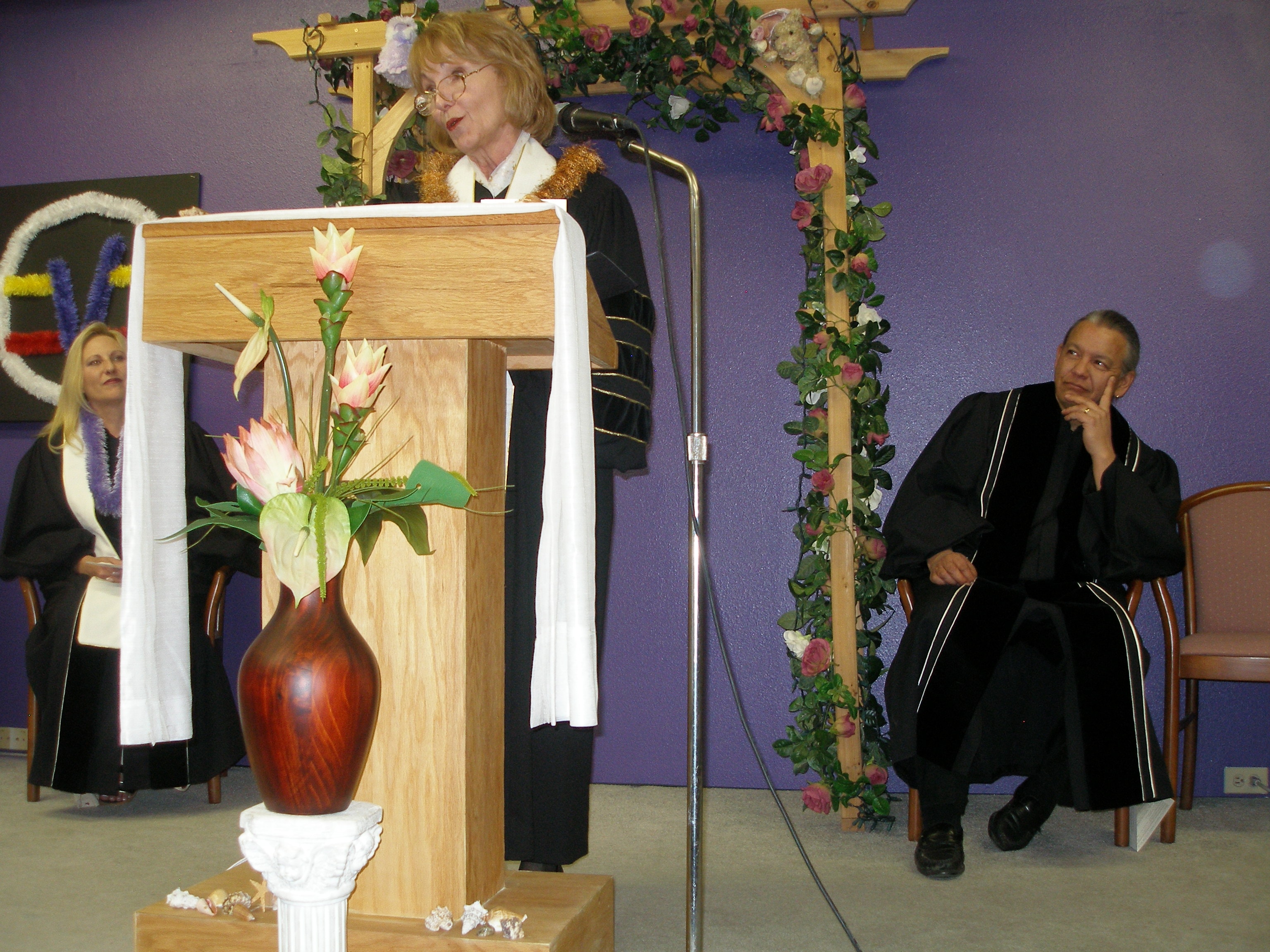 Rev. Lynn Tucker ordination ceremony