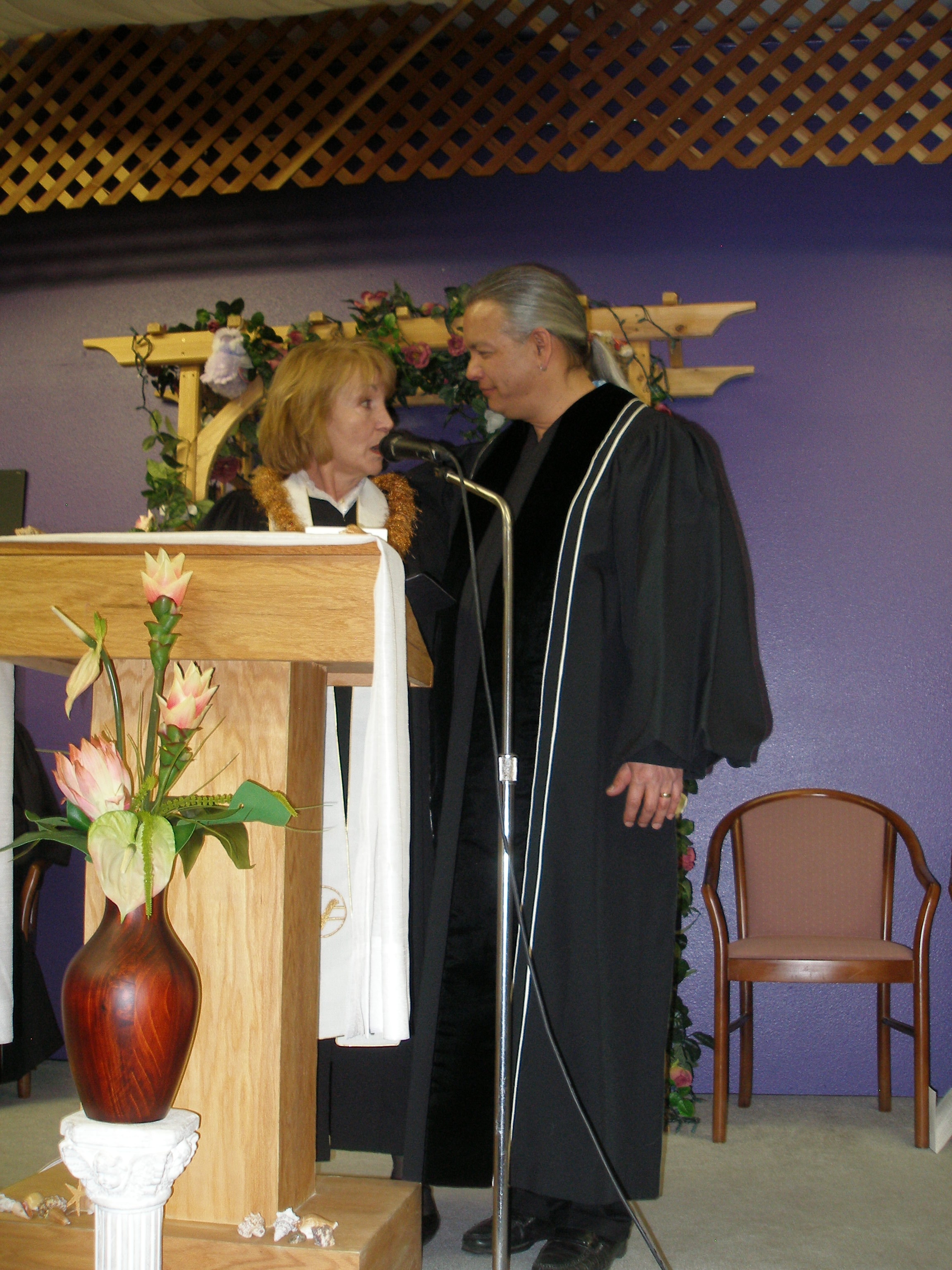 Rev. Lynn Tucker ordination ceremony