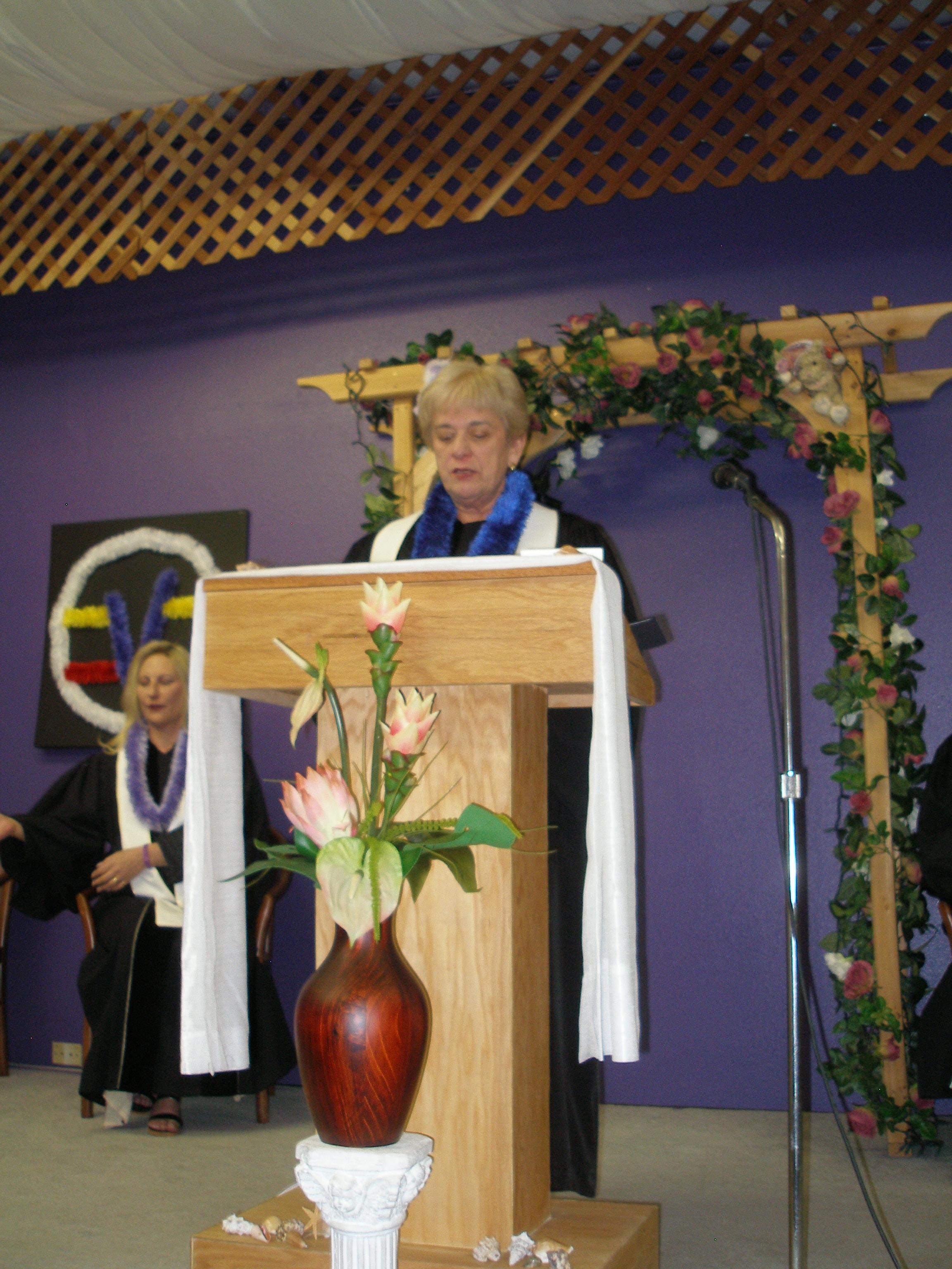 Rev. Lynn Tucker ordination ceremony