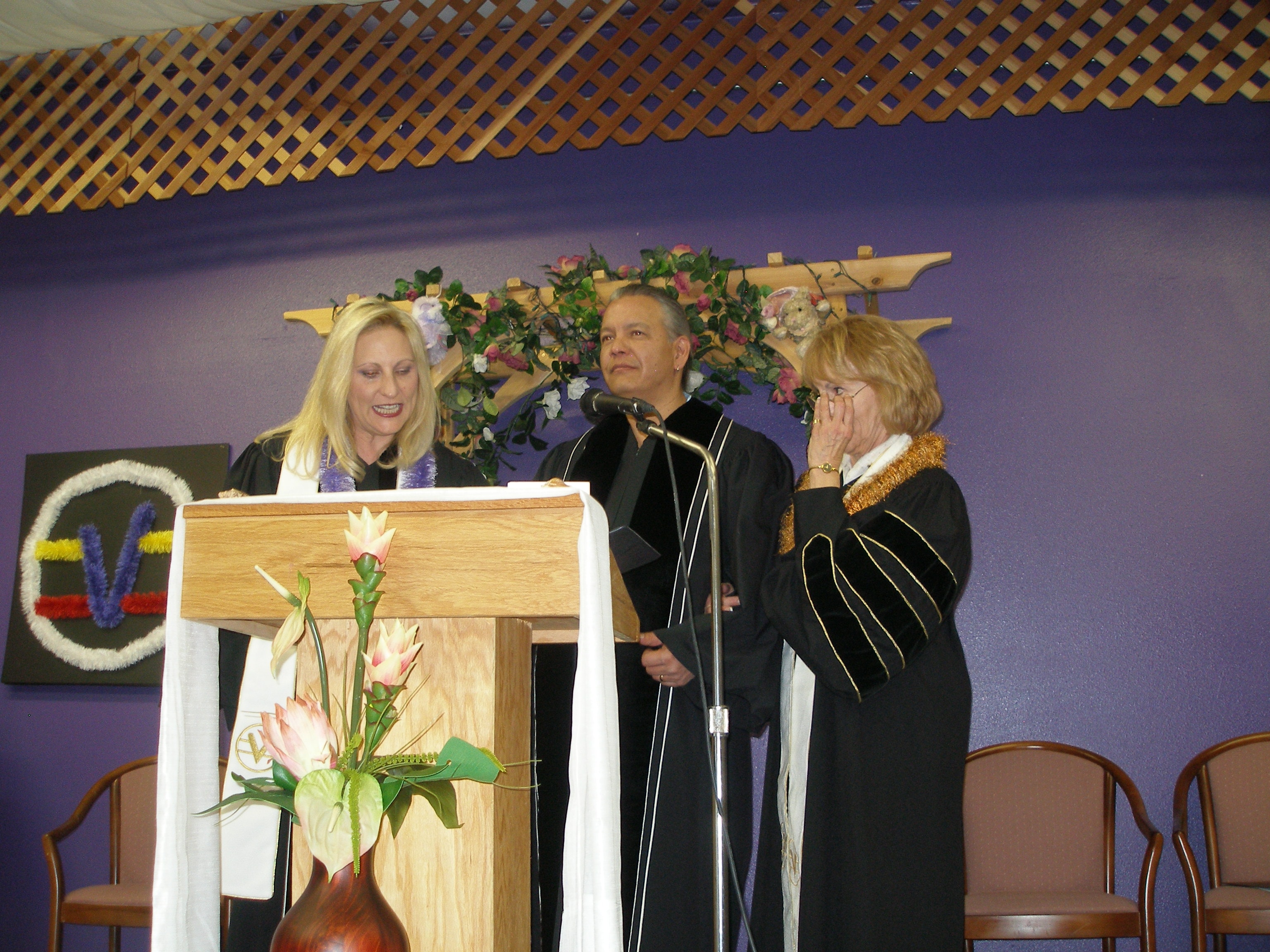 Rev. Lynn Tucker ordination ceremony