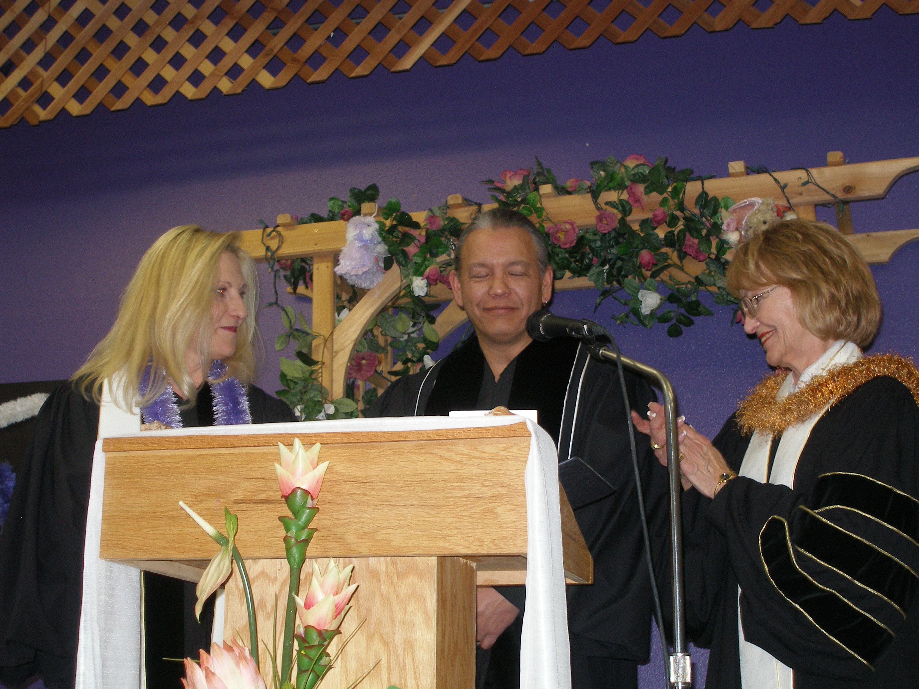 Rev. Lynn Tucker ordination ceremony
