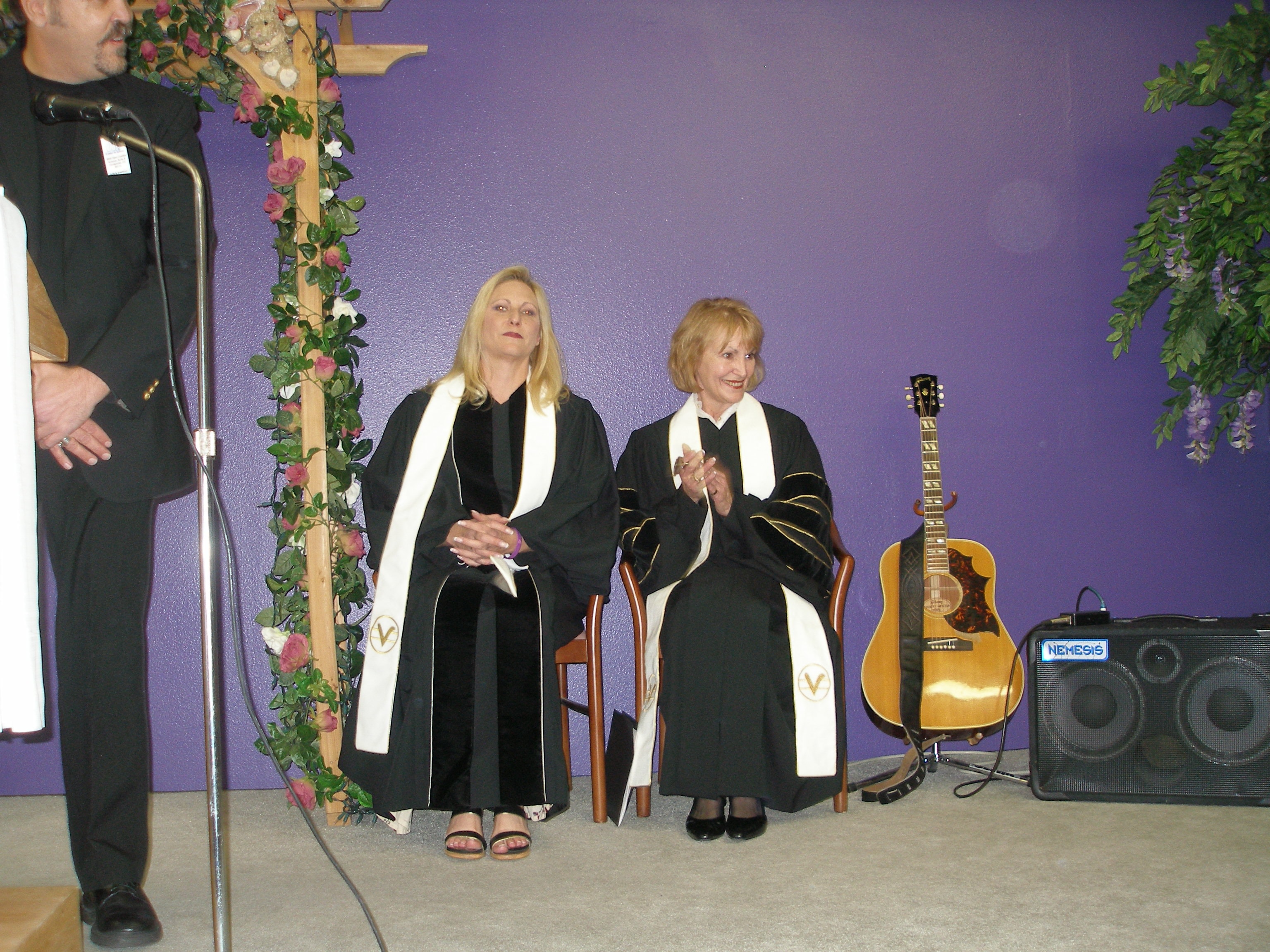 Rev. S. Tucker ordination ceremony