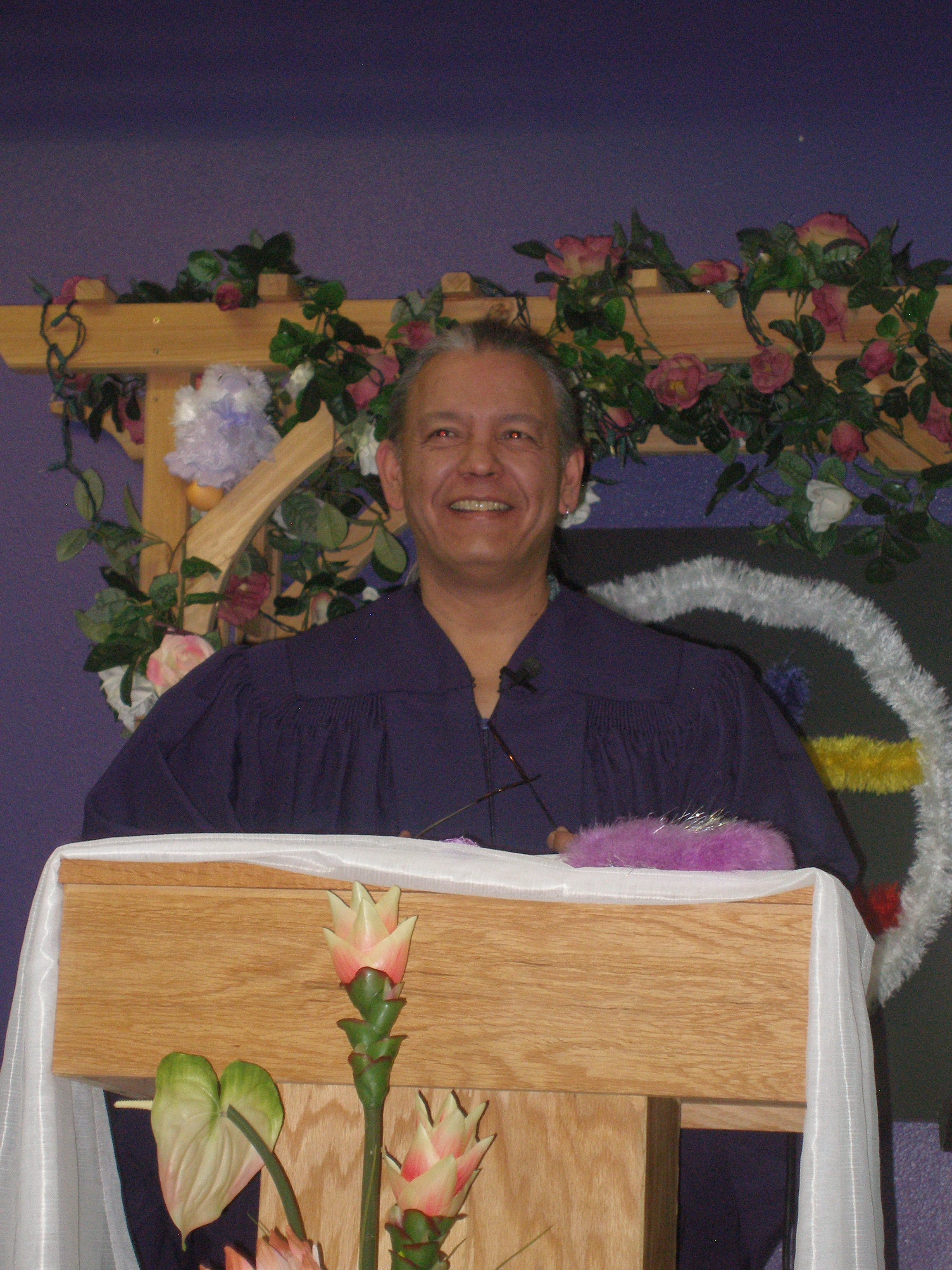 Rev. S. Tucker's ordination ceremony